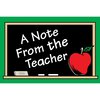 Teacher Created Resources A Note from the Teacher Postcards, PK180 TCR1202